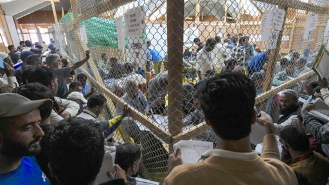 A three-tier security setup has been put in place across Jammu and Kashmir to ensure peaceful vote counting, given the region’s history of unrest and cross-border tensions.