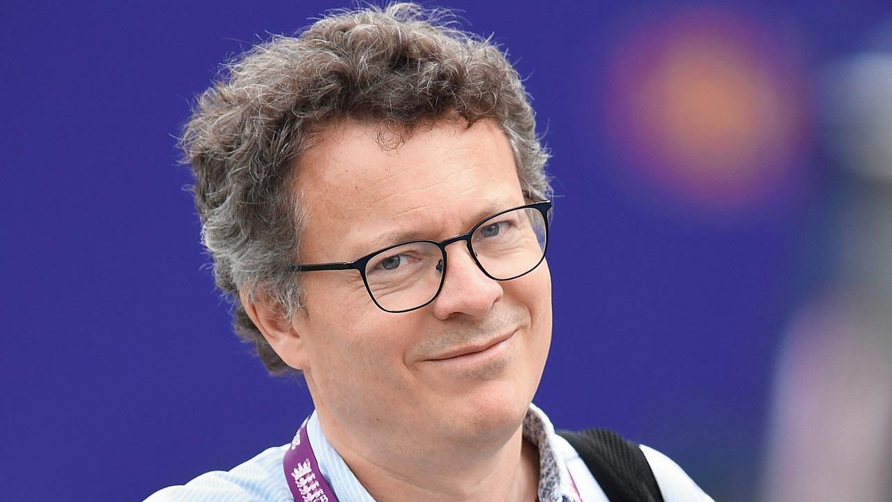 Daily Mail cricket corespondent and the Wisden Cricketers’  Almanack Editor Lawrence Booth Pic/Getty Images