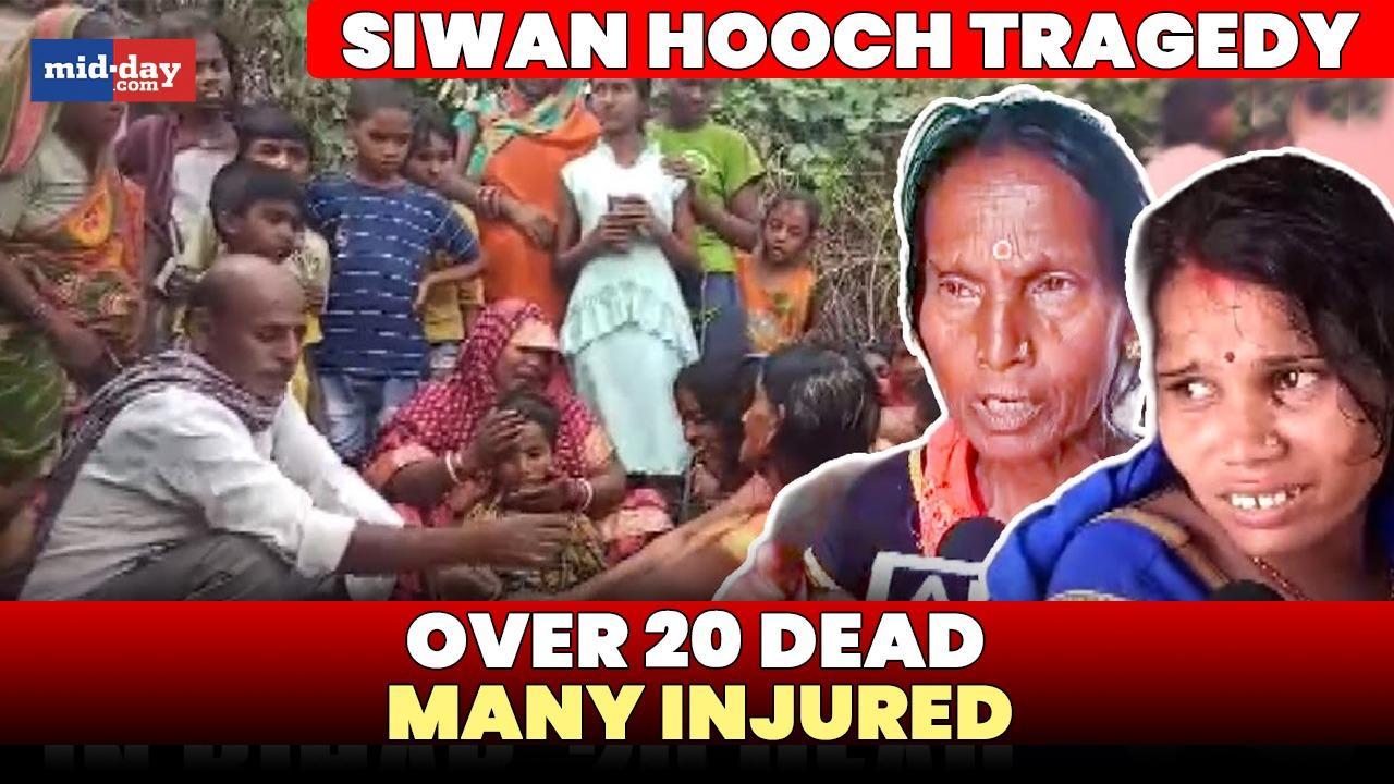 Siwan Hooch tragedy: Over 20 dead after consuming 'illicit' liquor in Bihar