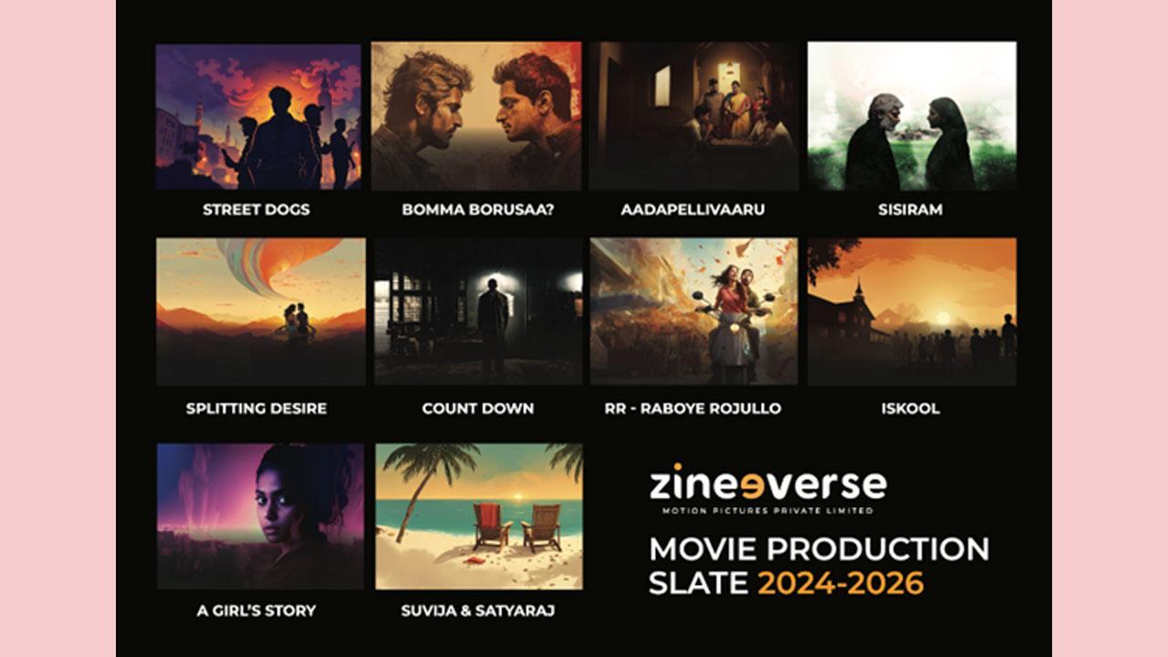 Zineeverse Motion Pictures Announces Slate of 10 Heartwarming Telugu Films