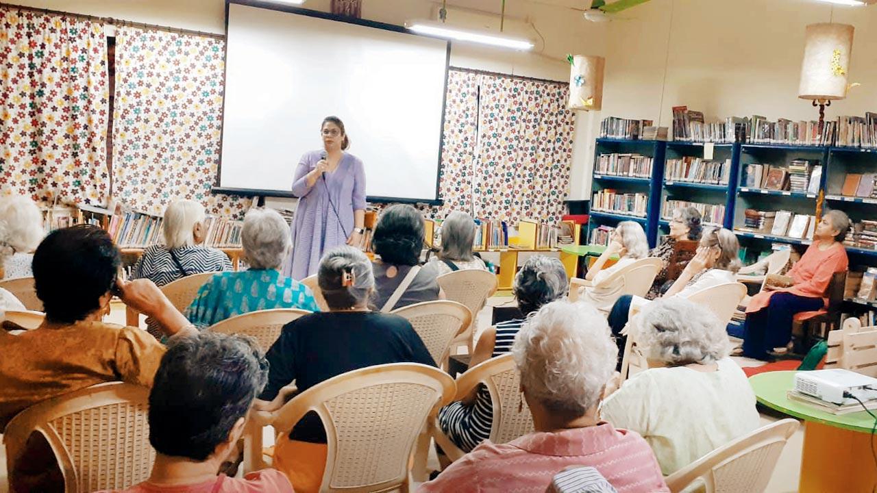 A moment from the Common Room evenings