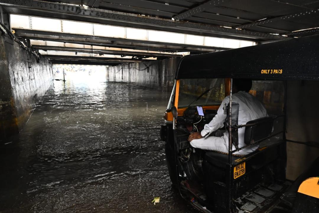 In Photos: Mumbai's Andheri subway flooded as heavy rains lash the city