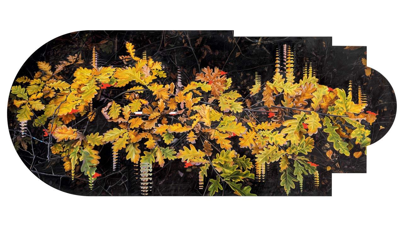 Arboretum 25 - Quercus Pyrenaica Willd - A, 2024. PICS COURTESY/THUKRAL & TAGRA; NATURE MORTE INDIA