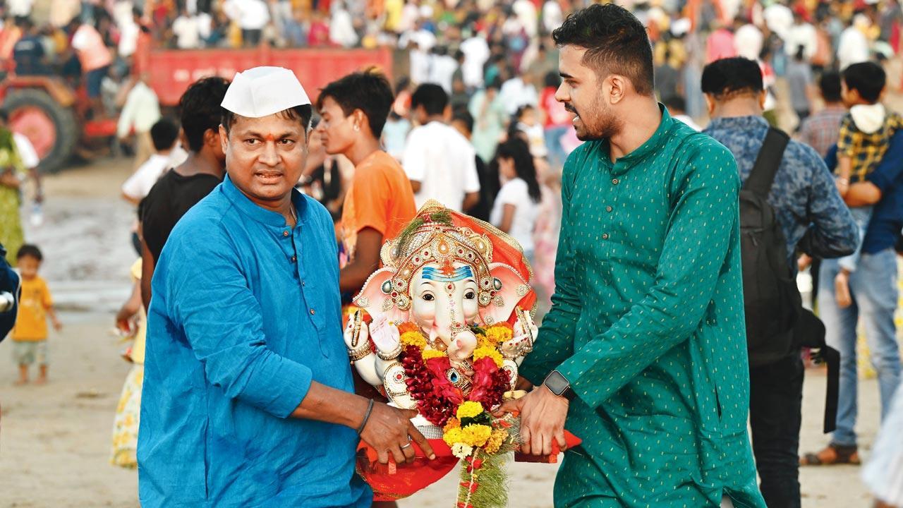 Ganeshotsav 2024: Artificial pond immersions see increase in Mumbai
