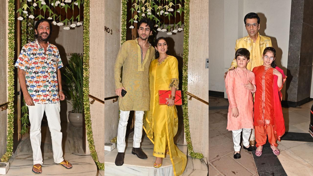 Ganesh Chaturthi 2024: Celebs at Manish Malhotra's Ganpati celebration