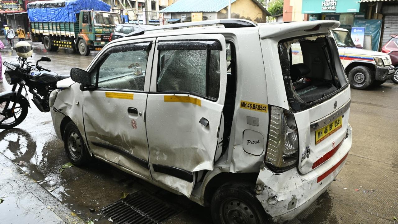 According to a police official, the electric bus on Route 66 (from Ballard Pier in south Mumbai) was on its way to Rani Laxmibai Chowk in Sion when the incident occurred near Ganesh Talkies in Lalbaug