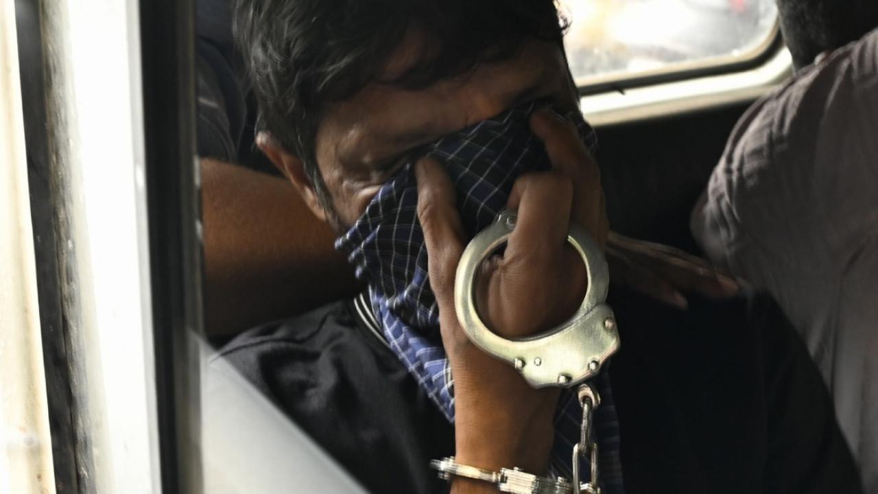 The bus rammed into pedestrians, cars, and two-wheelers, leaving ten persons injured, three of them seriously
