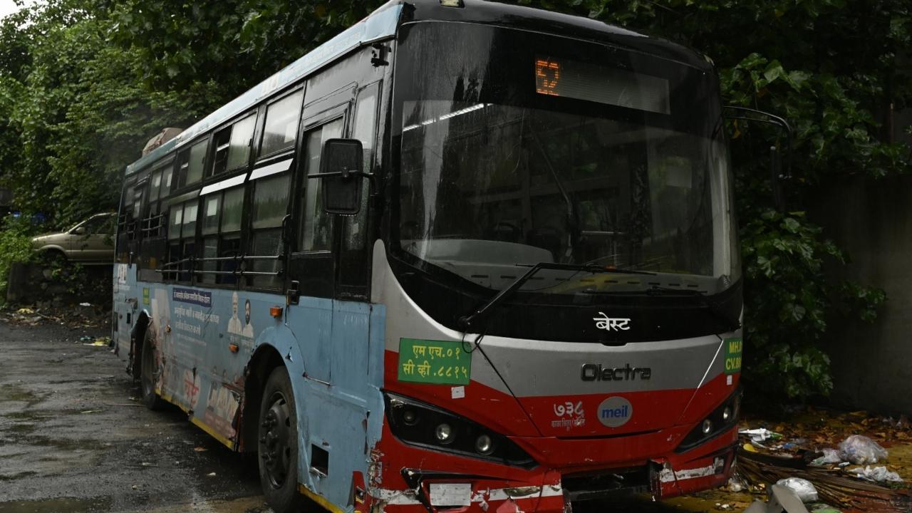 IN PHOTOS: One dead, 9 injured after drunk man turns steering wheel of BEST bus