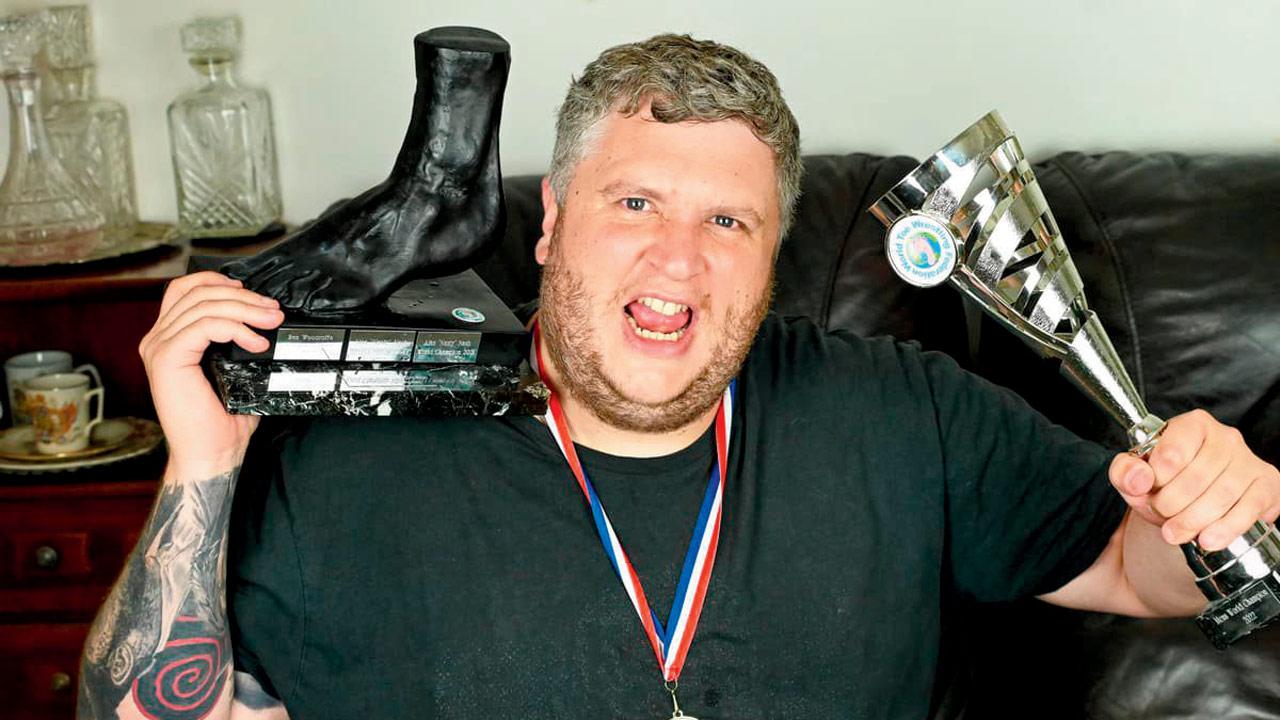 Ben Woodroffe a.k.a “Toe-tal Destruction”: this year’s men’s division champion
