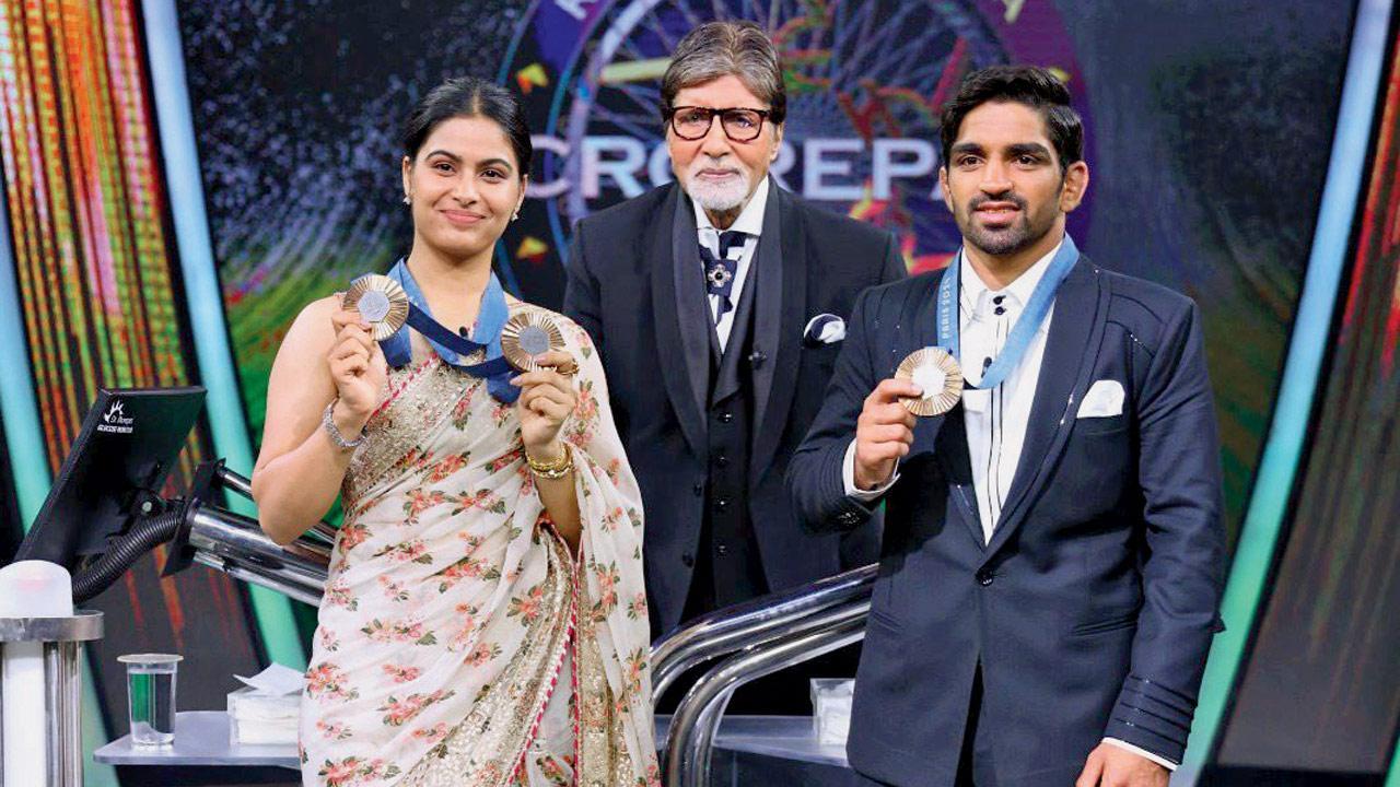 KBC 16: Manu Bhaker tells Amitabh Bachchan how she maintains focus