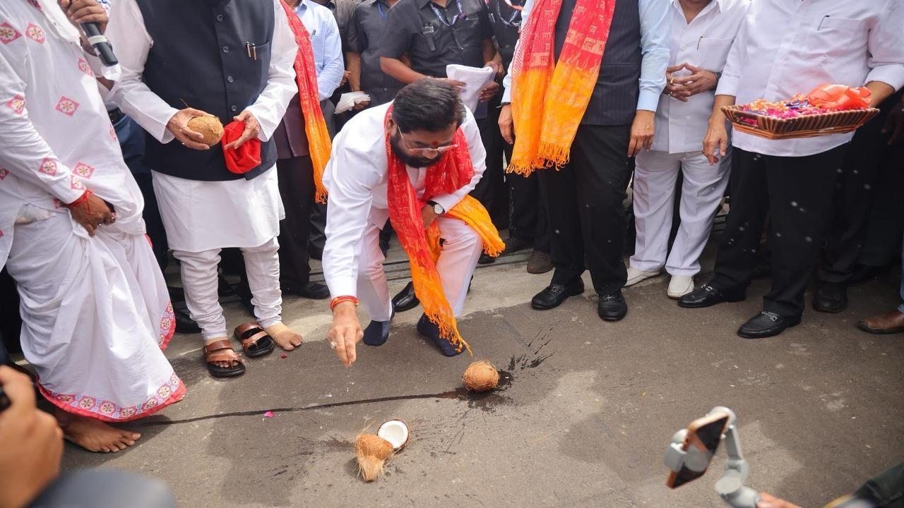 IN PHOTOS: CM Shinde, Fadnavis inaugurate Mumbai Coastal Road-BWSL connector