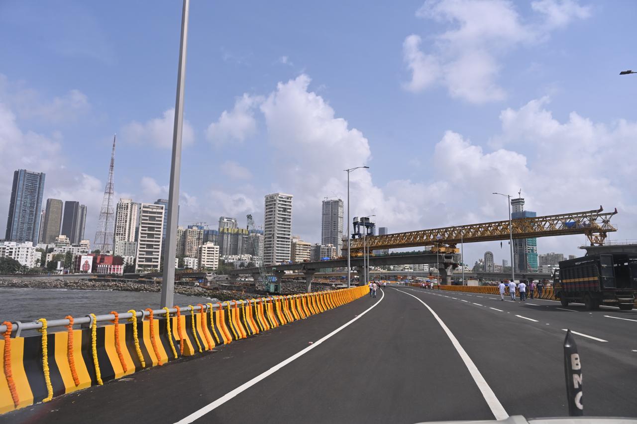 The 10.58-kilometre Mumbai Coastal Road will include infill roads, bridges, and elevated roads and interchanges at Amarsons, Haji Ali and Worli