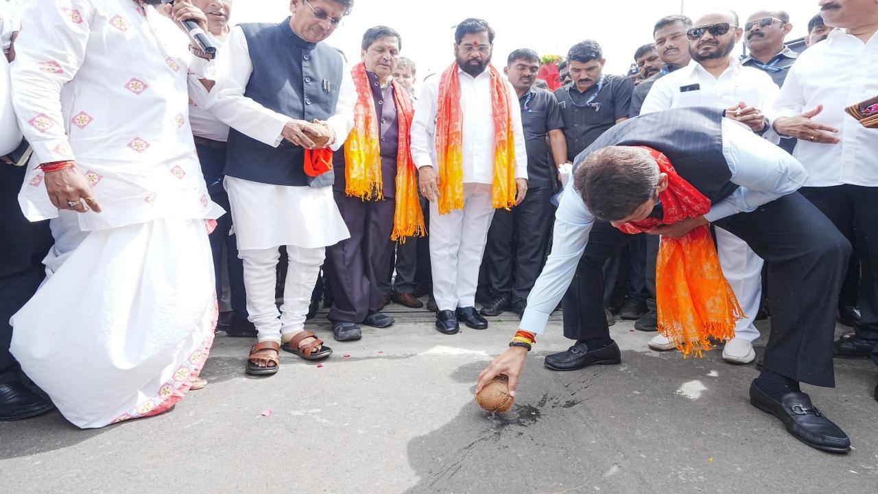 In his post on social media platform X, Devendra Fadnavis wrote that the work for the Mumbai Coastal Road was delayed by 25 years and completed under the Mahayuti Govt
