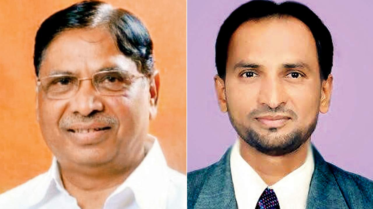 J M Abhyankar, member, Maharashtra Shikshak Sena,  Sajid Nisar Ahmed, general secretary, Akhil Bhartiya Urdu Shikshak Sangh