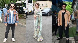 Arjun, Karan Kundrra, Ankita Lokhande & others clicked at Laughter Chefs' set