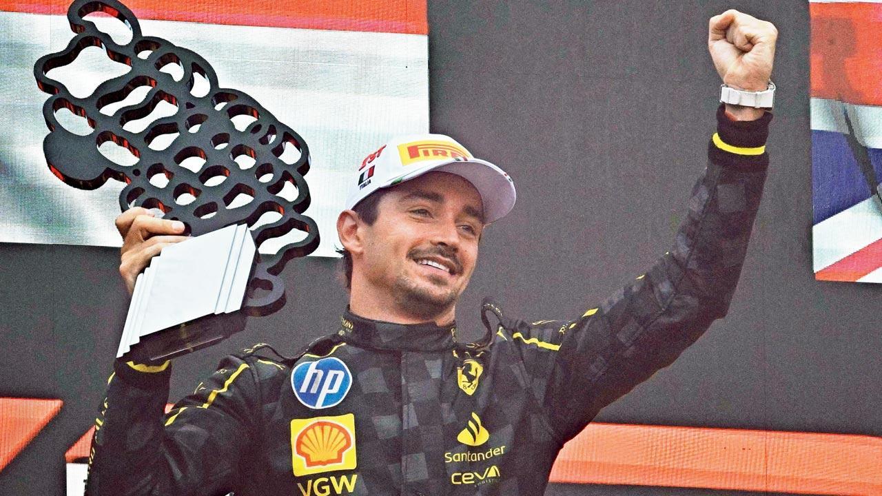 Charles Leclerc wins Italian Grand Prix
