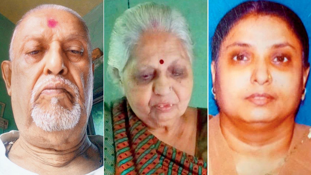 The victims, Mukund, Kanchan and Sangita Rathod