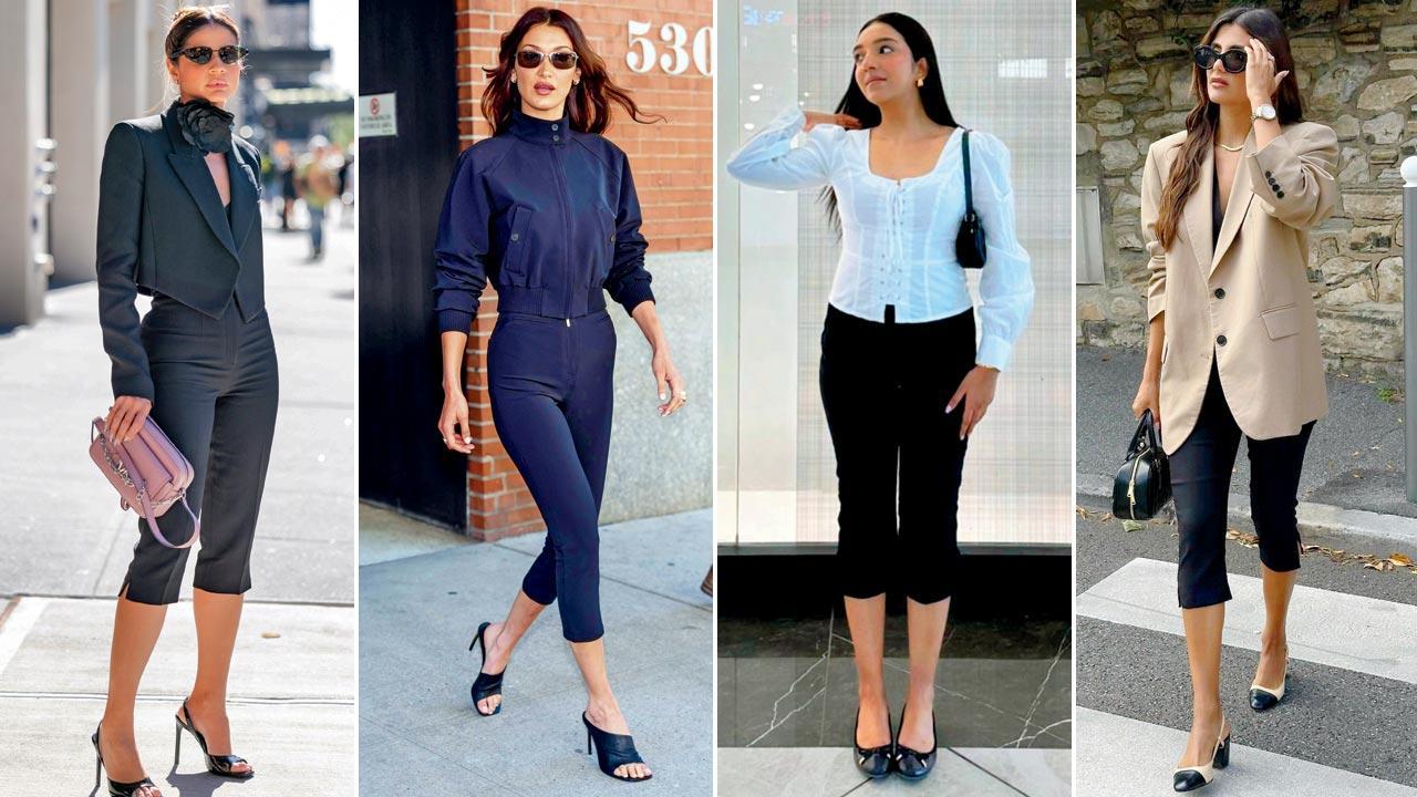 With cropped capri pants back in vogue, stylists tell you how to nail the trend