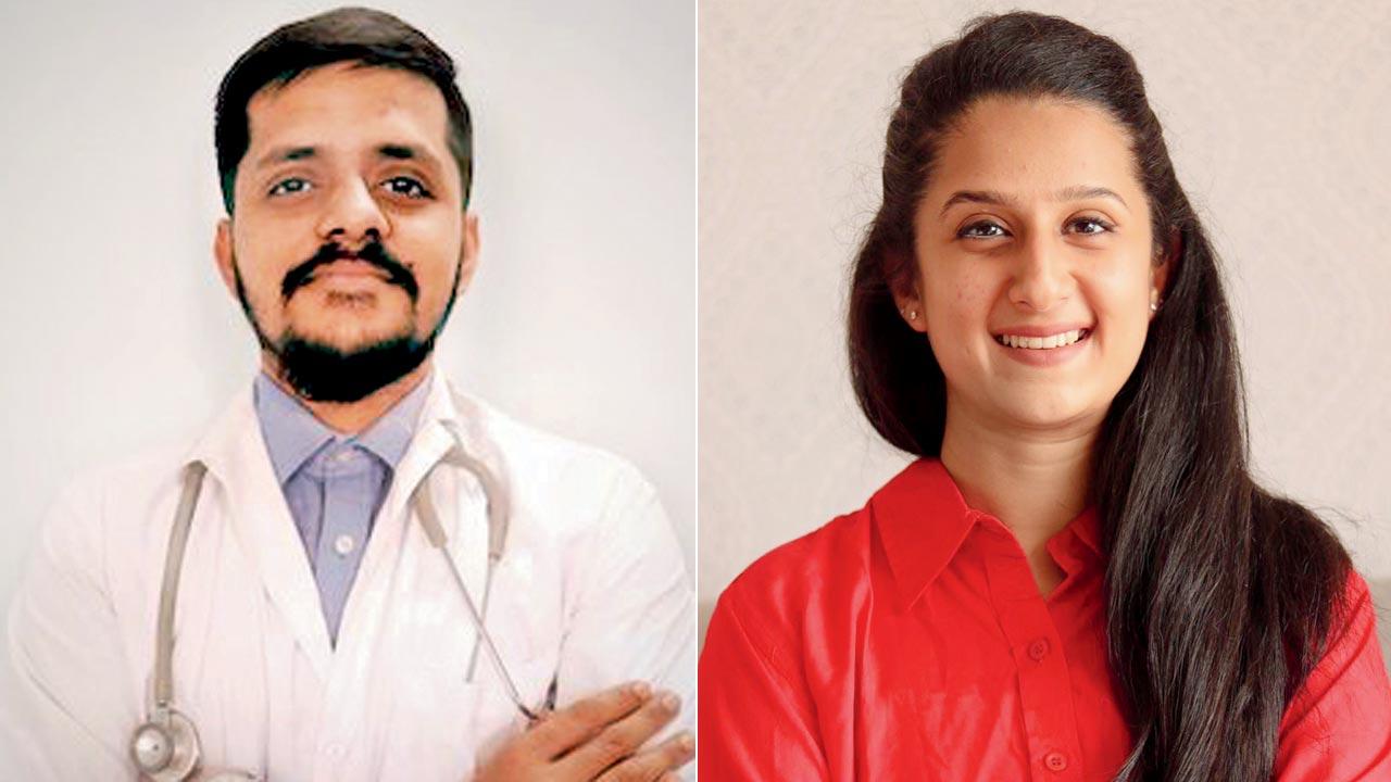 Dr Chinmay Patkar and Tejashri Acharya