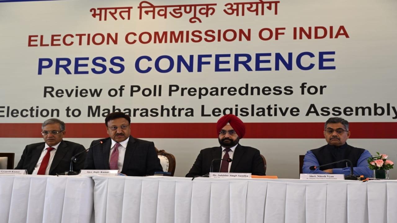 IN PHOTOS: ECI reviews poll preparedness in Maharashtra 