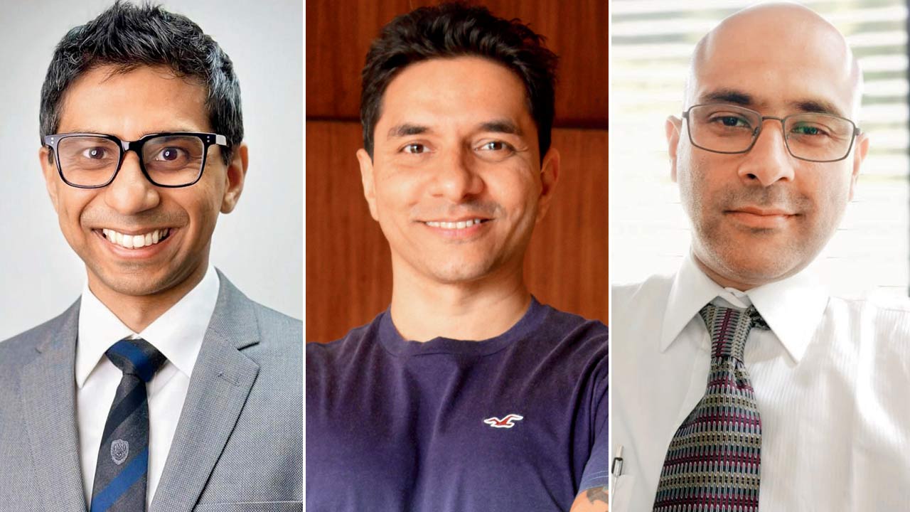 Dr Pranav Ghody; Luke Coutinho and Dr Salaah Qureshi