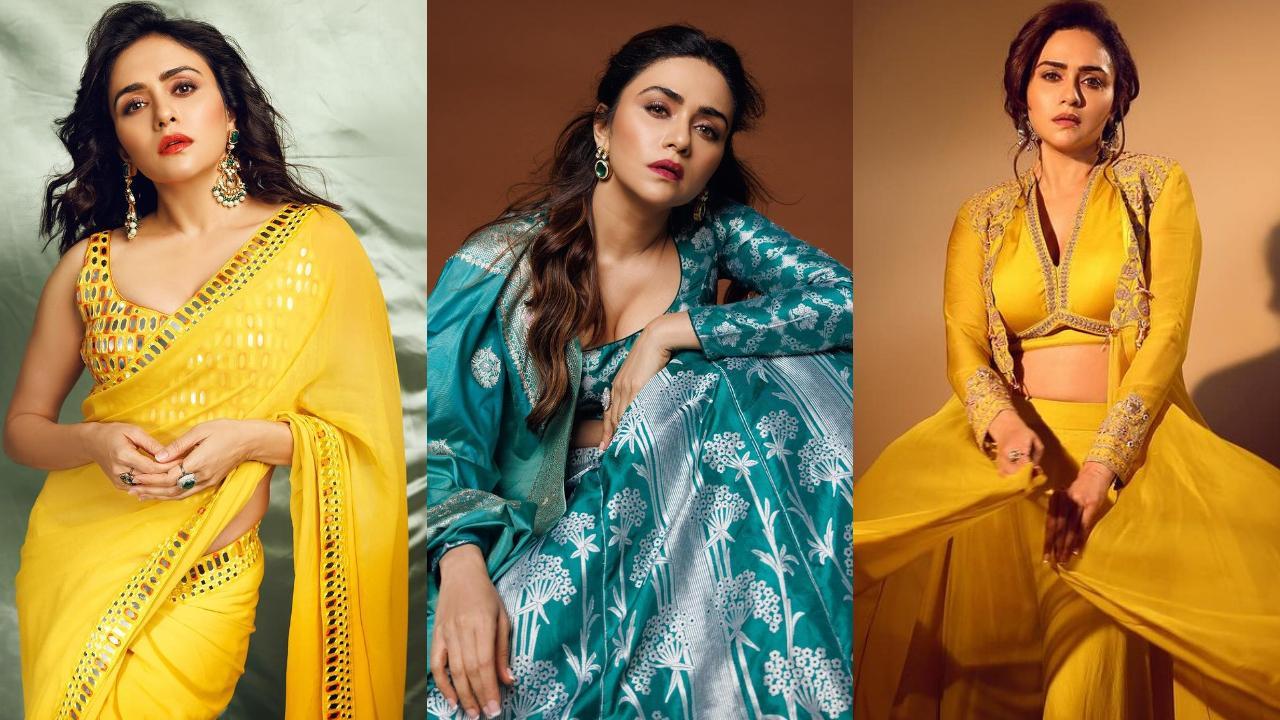 Up your Ganesh Chaturthi fashion game with Amruta-inspired ethnic looks