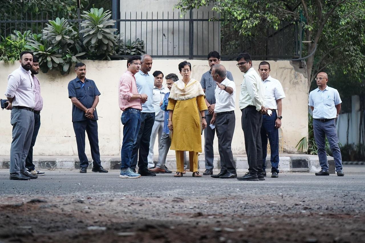 The Delhi Chief Minister had announced that various Aam Aadmi Party ministers have been assigned responsibility for different road areas in the city