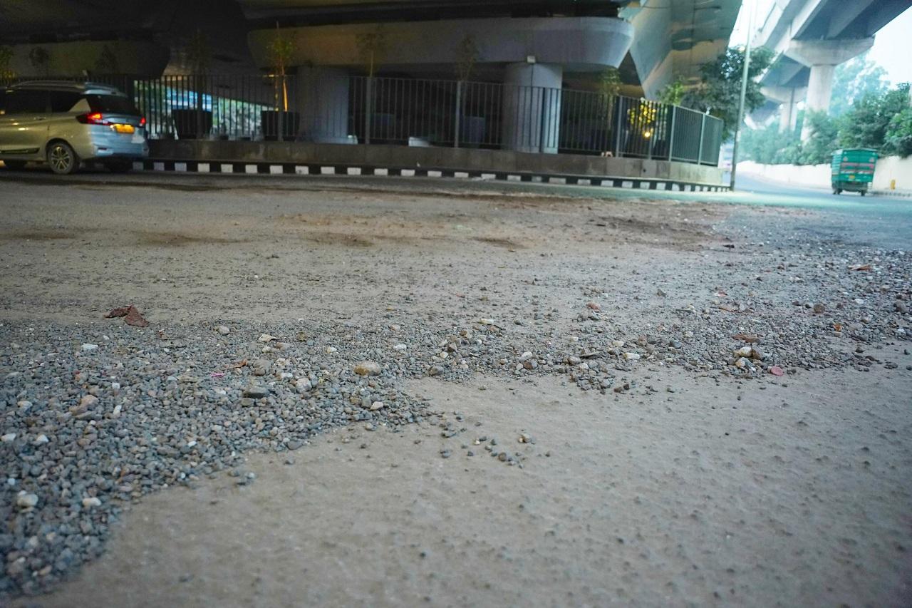 Speaking to the media, after inspection of the condition of roads in the Okhla area, Delhi Chief Minister Atishi said, 