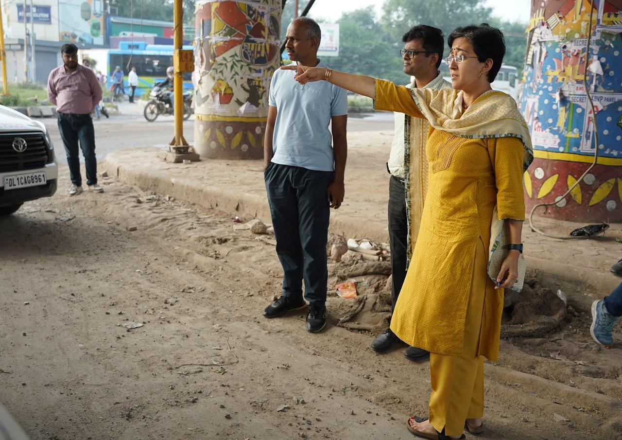 Gopal Rai, who inspected the condition of roads in the Babarpur area (North East Delhi), while speaking to the media said that the condition of roads has worsened after Former Delhi Chief Minister Arvind Kejriwal was sent to jail