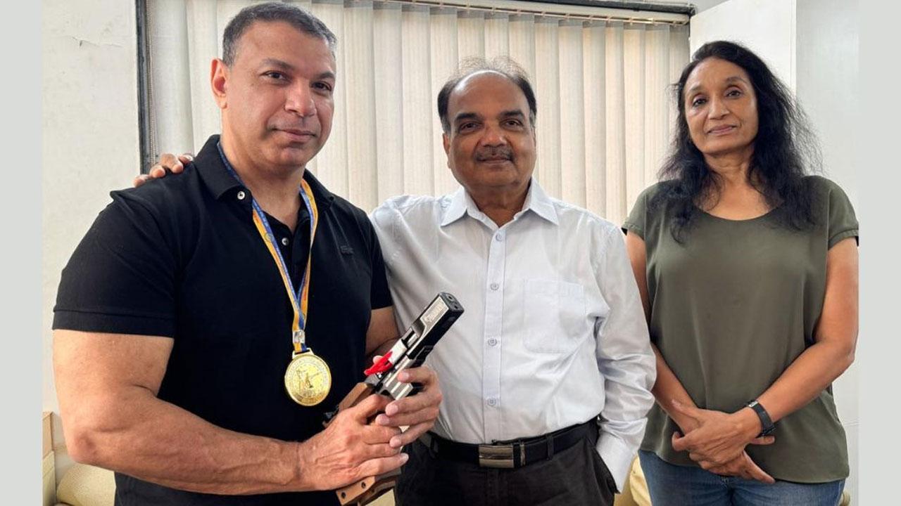 Renowned Eye Surgeon Dr. Cyres Mehta Strikes Gold at National Shooting Championship