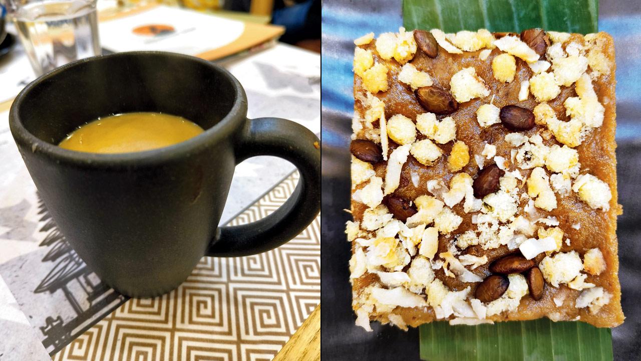 Butter tea and gud pak