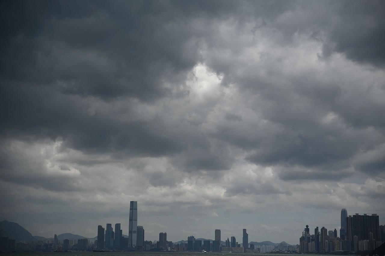 Nearly 420,000 residents have been relocated in Hainan. People built sandbag barriers outside buildings to guard against possible floods and reinforced their windows with tape on Thursday, China's official Xinhua news agency reported