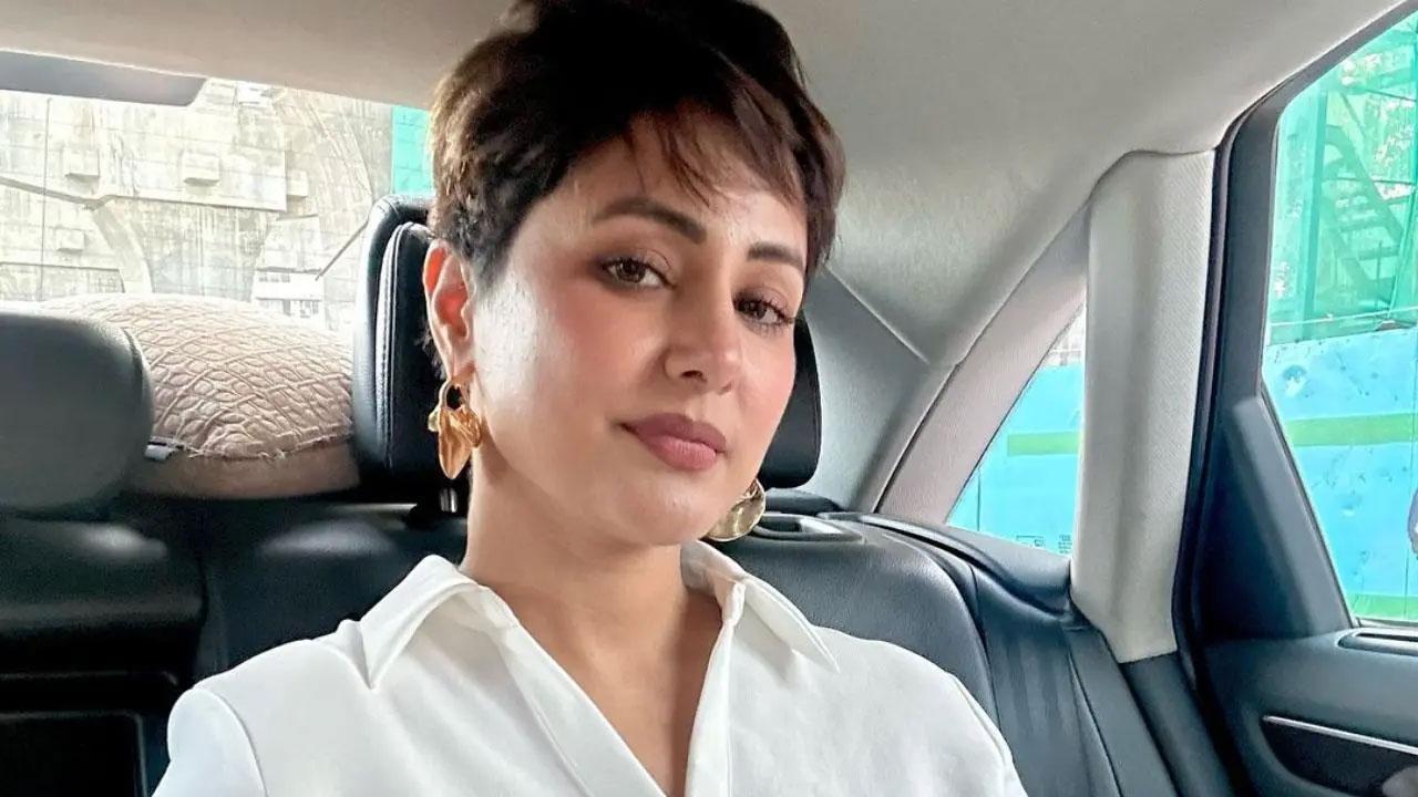Hina Khan gives update on cancer treatment: 'Three more chemo infusion to go'