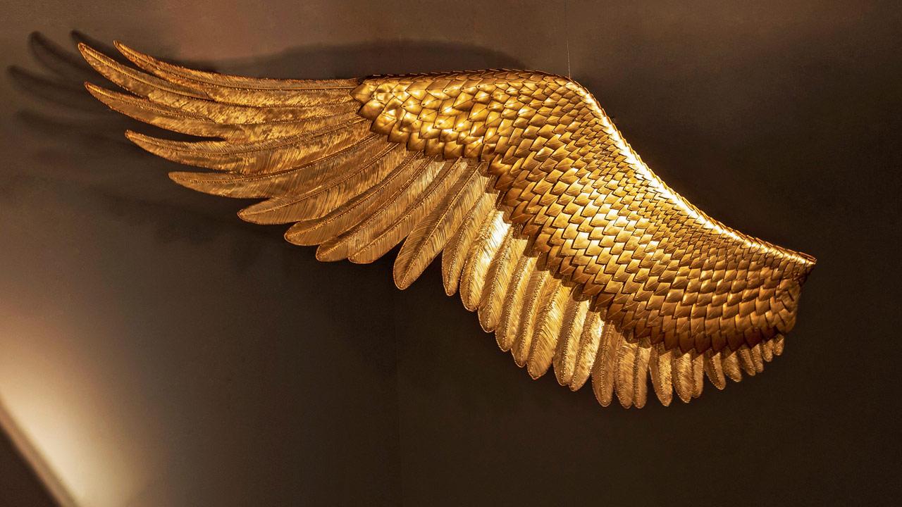 The installation titled Icarus. Pics courtesy/gallery art and soul