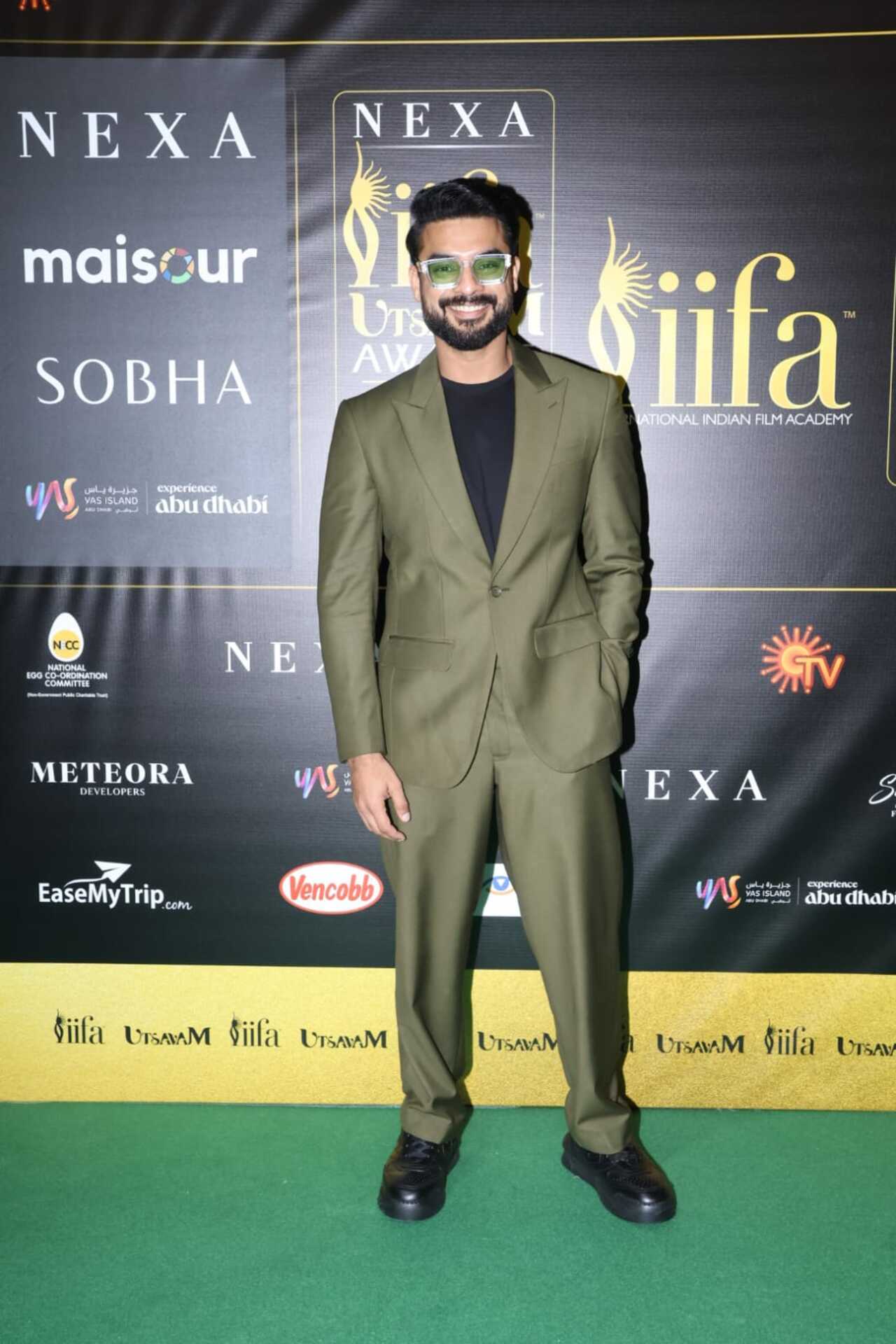Tovino Thomas also made a stylish appearance at the event. 
