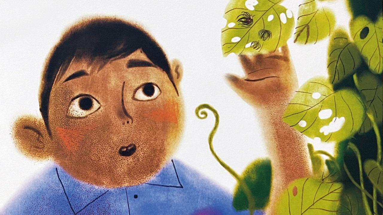 Rohit in an illustration from the book. Illustration Courtesy/Reshu Singh