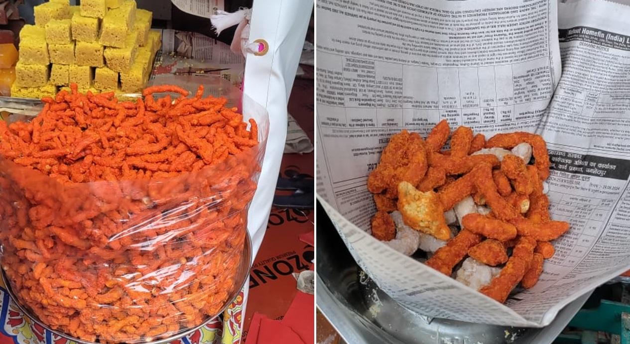 Kadio Bodios Apart from the popular kala channa, colourful kadio bodios are one of the most popular food items at the Bandra Fair that have returned every year. With every passing year, the number of stalls selling it are increasing, and that's why they are available in abundance. 
Price: Rs 120 onwards for 250 gm