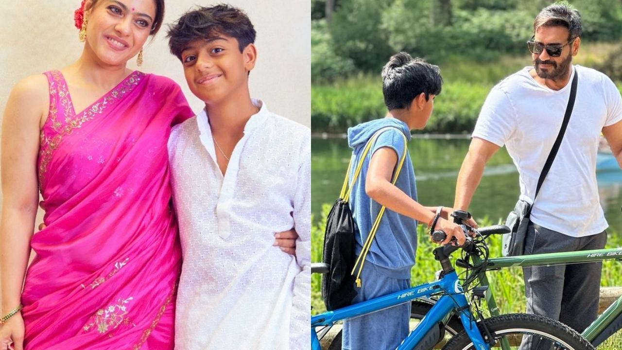 Kajol wishes 'little man' Yug; Ajay Devgn shares a cute birthday post for their son, check it out