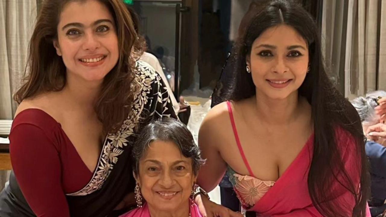 Kajol drops sweet birthday wish for 'evergreen, crazy, beautiful' mom Tanuja