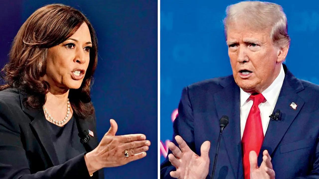 Kamala Harris defends abortion rights in debate with Donald Trump