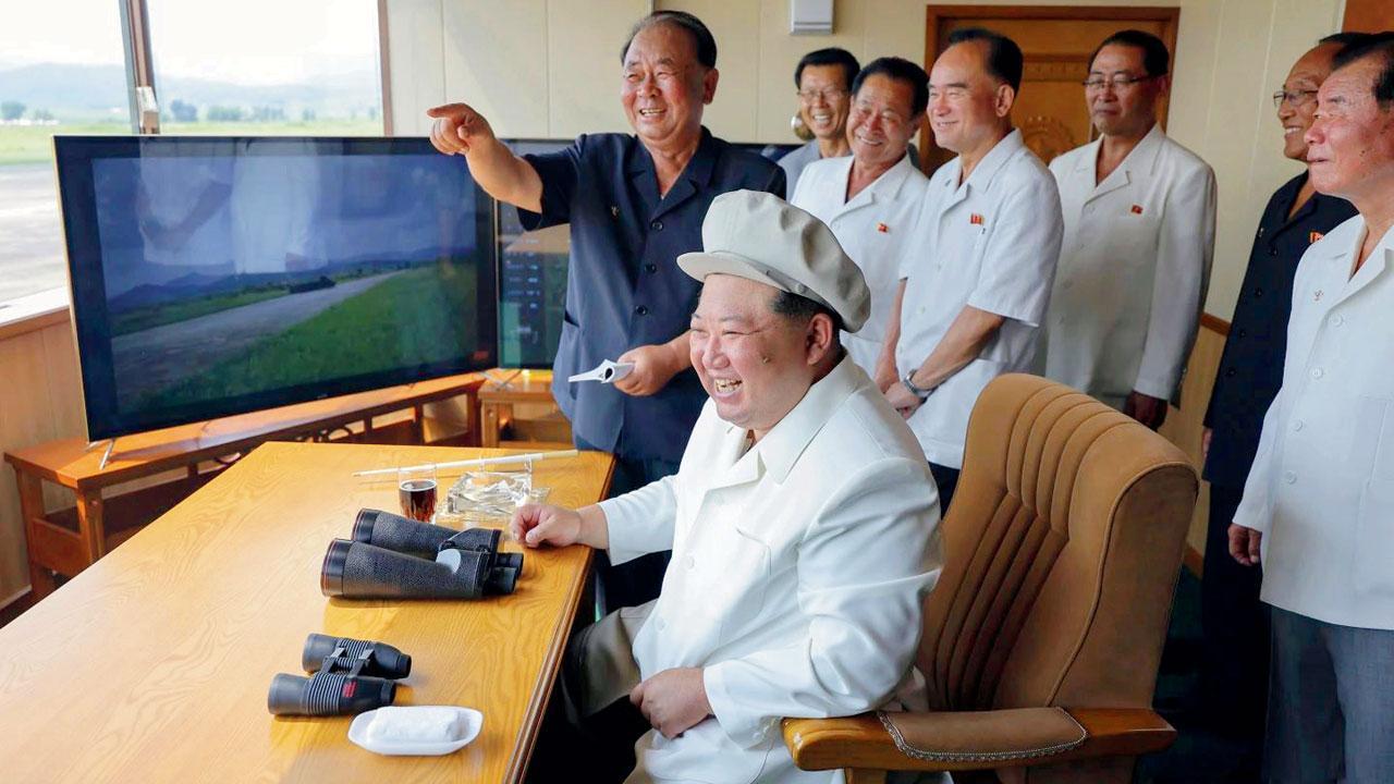 N Korea shows new drone attacking Seoul