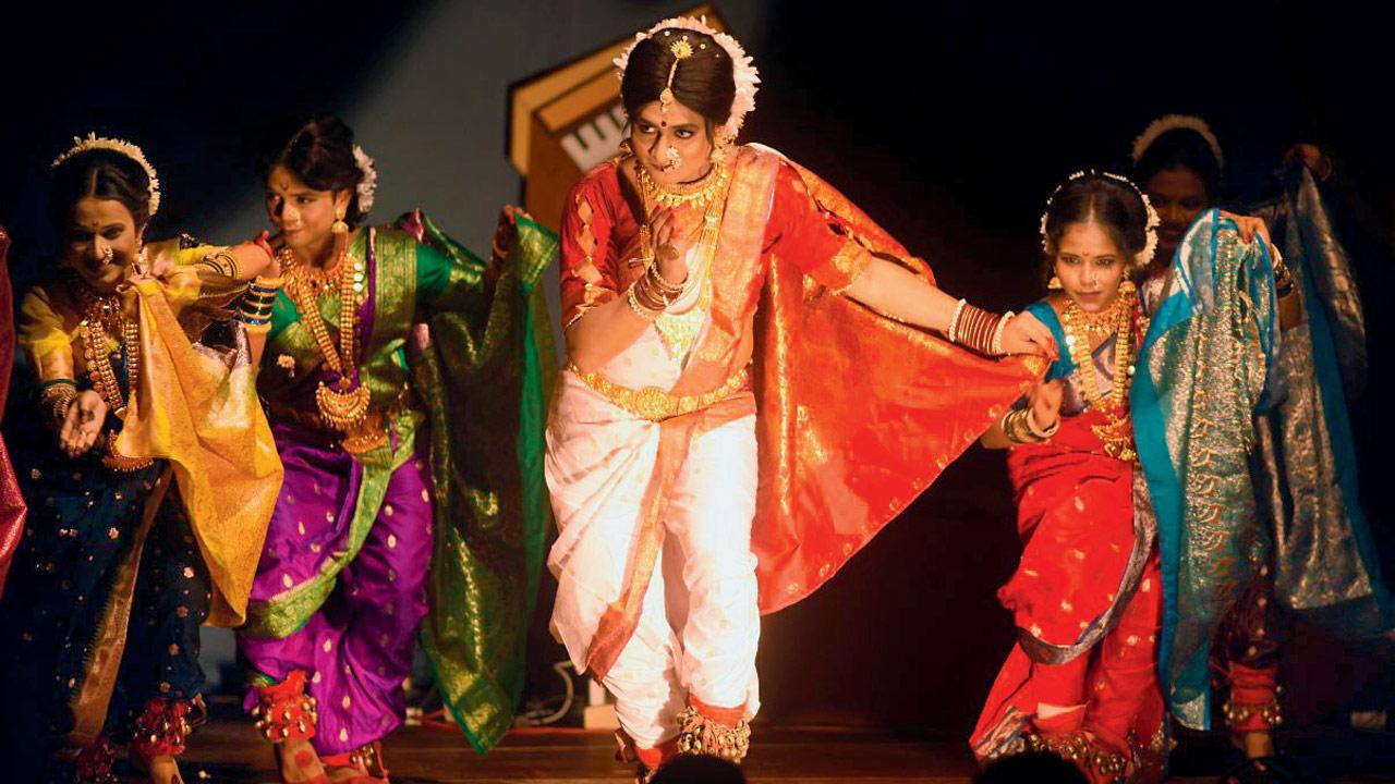 A moment from the performance. Pic Courtesy/Pradeep Dhivar