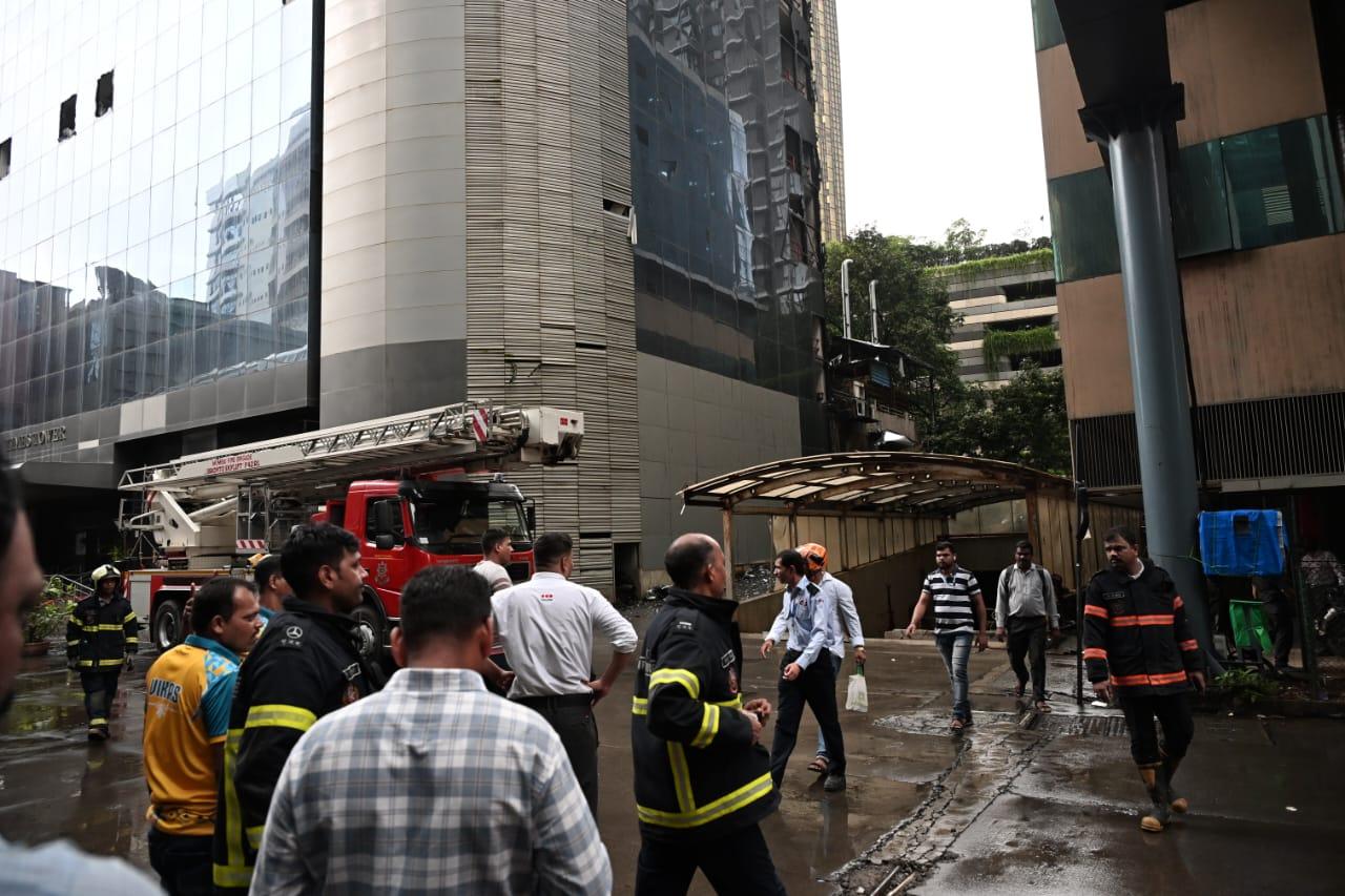 Eight fire engines and other firefighting vehicles were sent to the spot