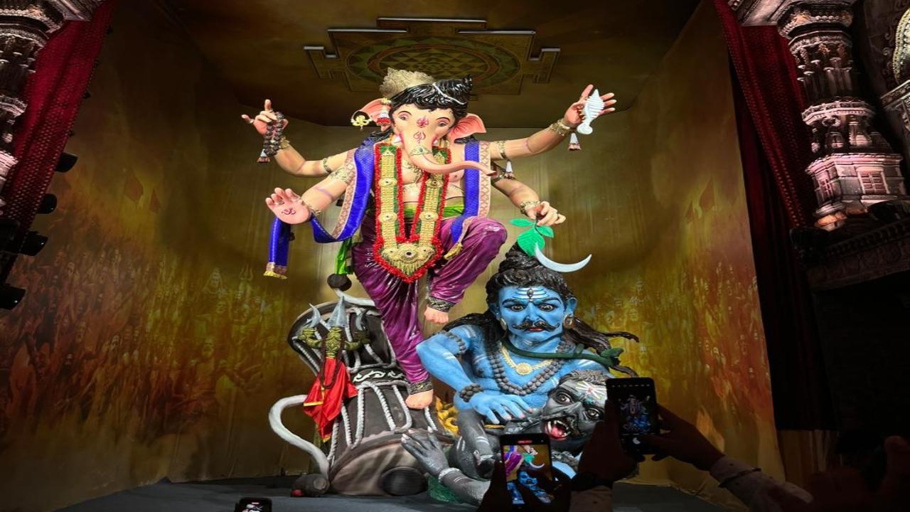 Ganeshotsav 2024: First look of Mumbaicha Raja's murti unveiled, see pic here