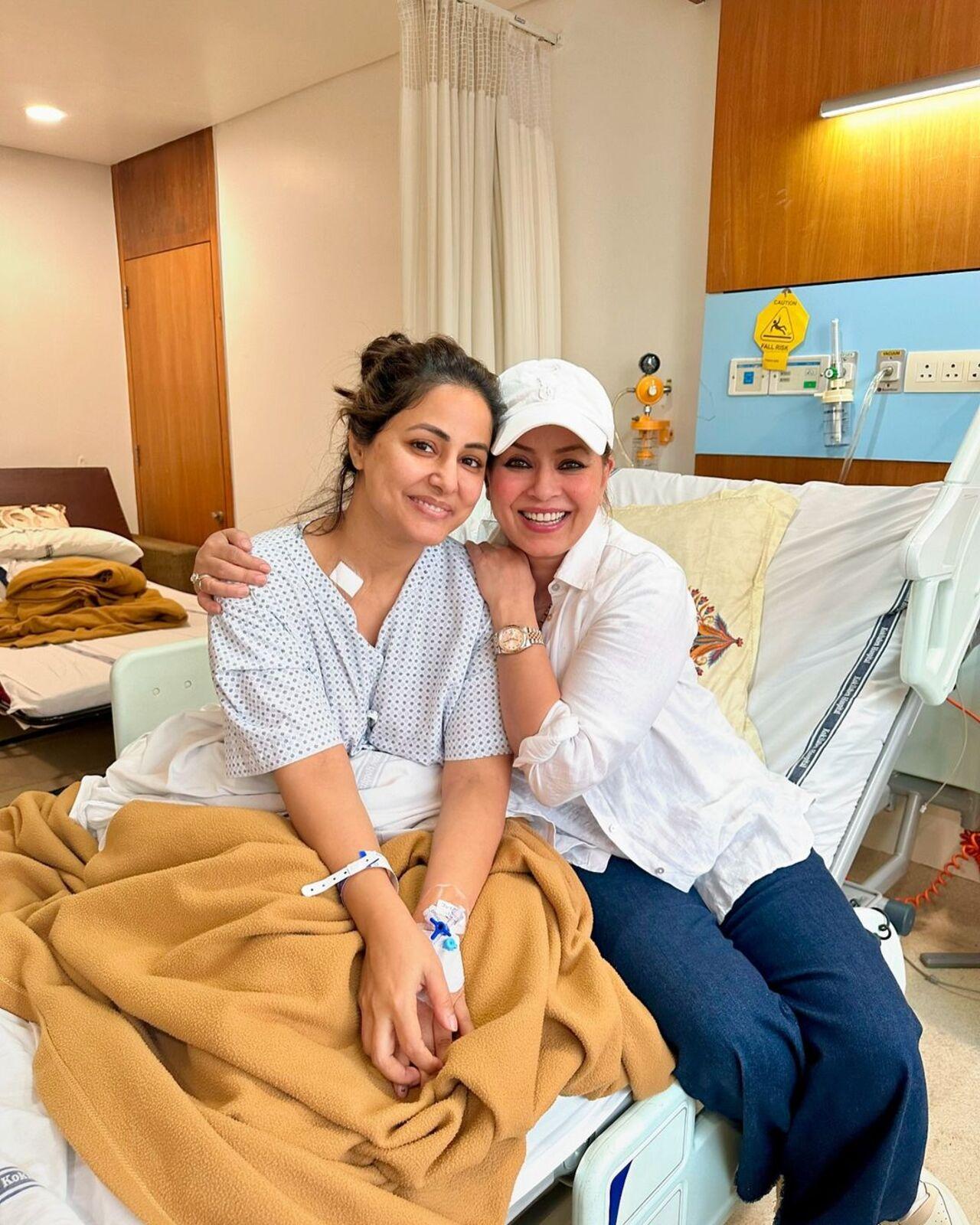 Today, on Mahima’s birthday, actress Hina Khan posted pictures along with a long note to thank her for being there during tough times