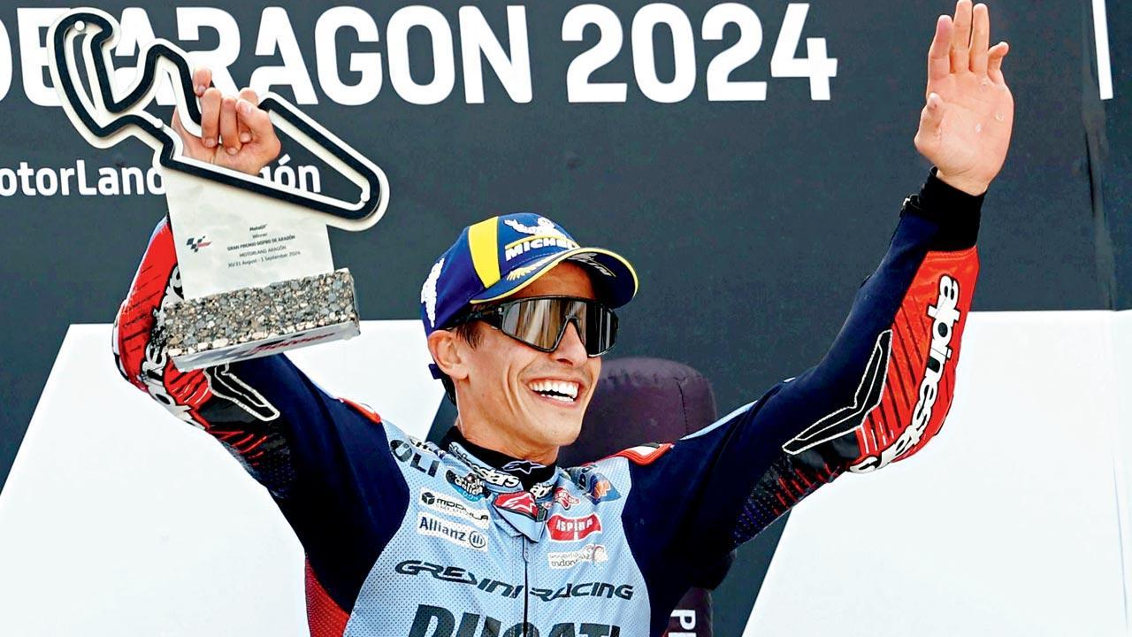 Marquez clinches Aragon MotoGP