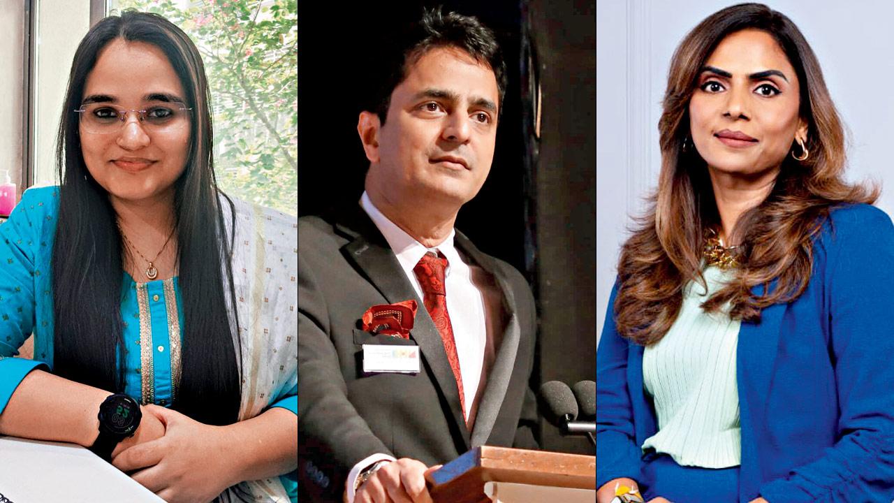 Dr Nahid Dave, Dr Samir Dalwai and Dr Meghna Dixit