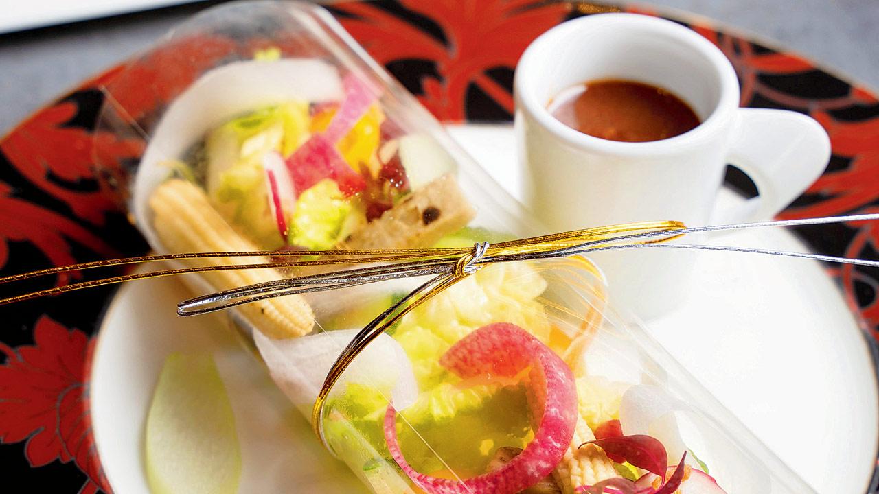Mizuhiki salad