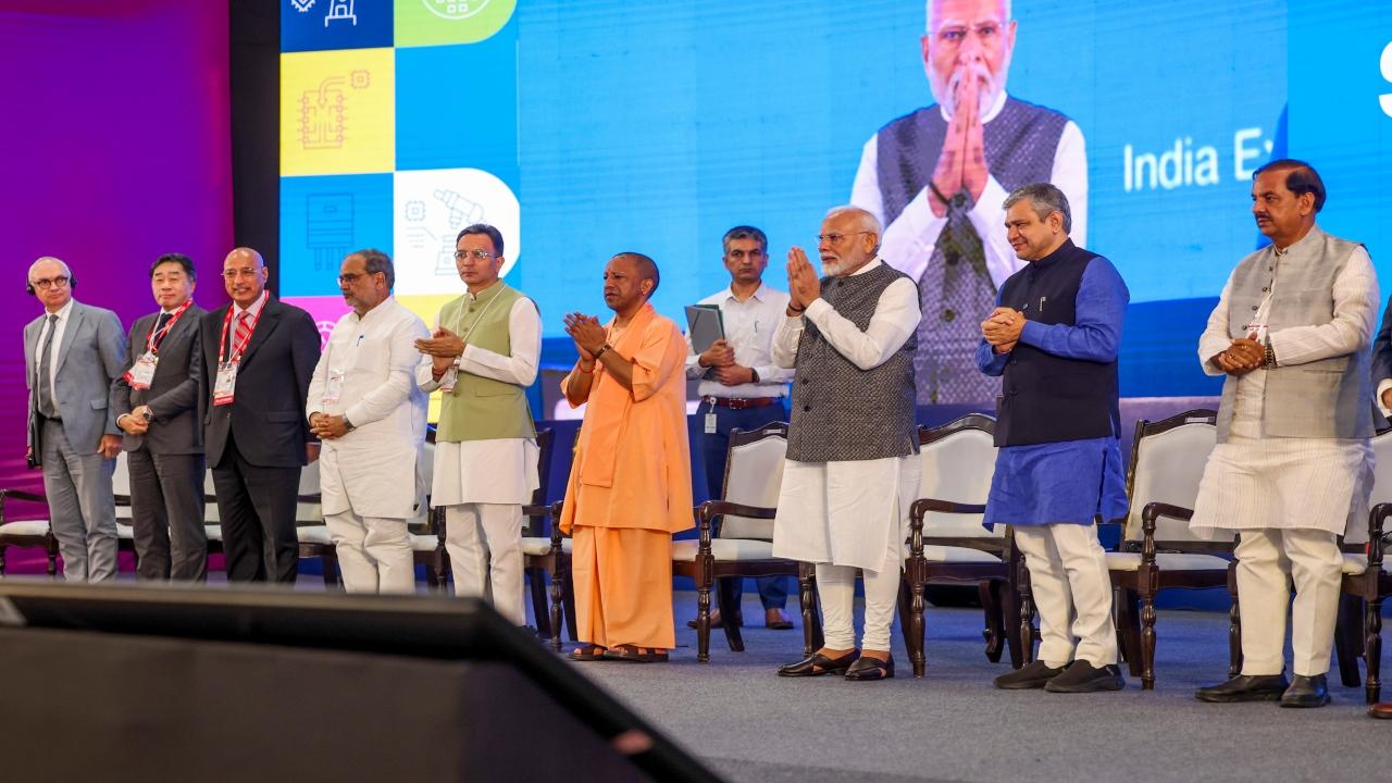 In Photos PM Narendra Modi inaugurates the SEMICON India 2024 summit
