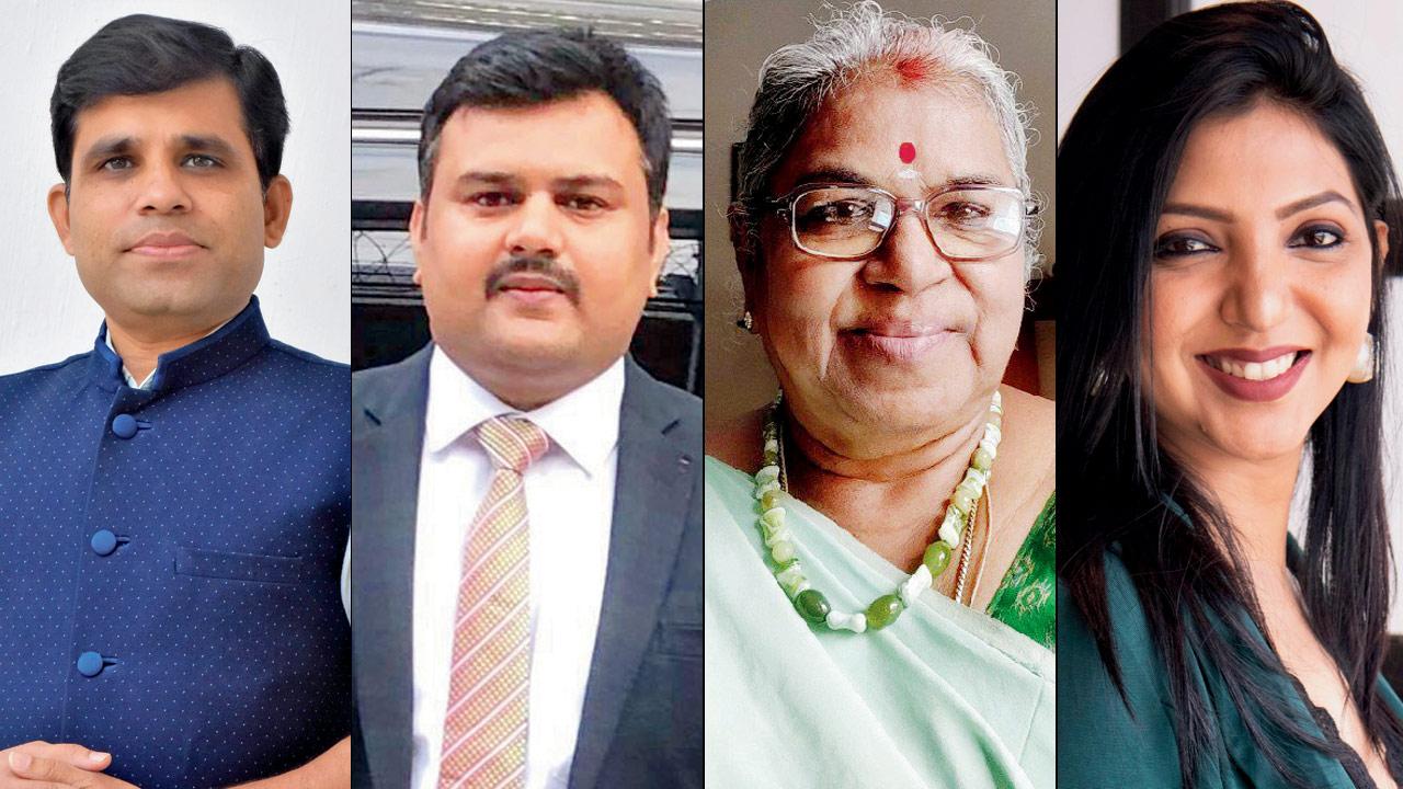 (Left to right) Dr Indrajit Khandekar, Amol Deshmukh, Dr Rukmani Krishnamurthy and Advocate Mohini Priya